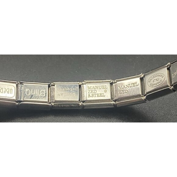 Italian Charm Bracelet 20 Link I Love Tony Tiger Pepsi Hershey Kiss Many Brands - Picture 11 of 11